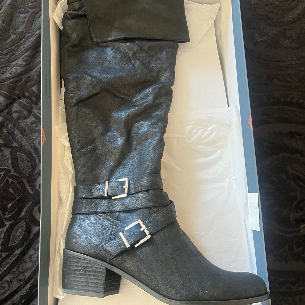 Carlos by Carlos Santana Jada Boots Black size 9.5
